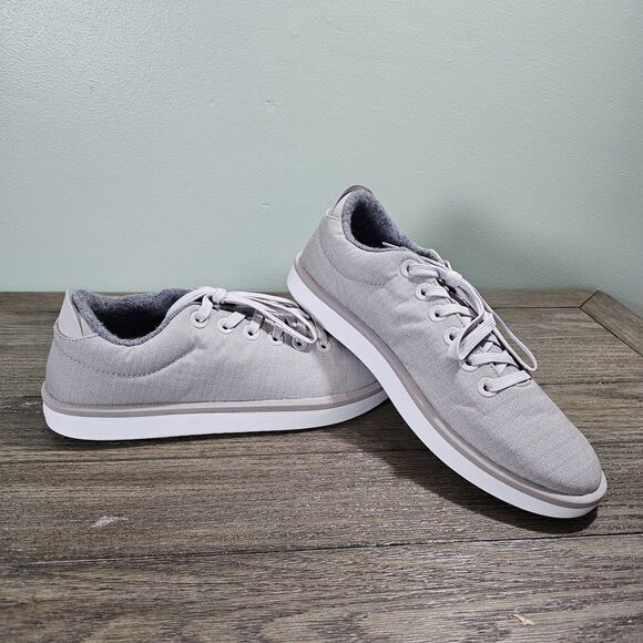 Allbirds Women's Wool Piper Woven Sneakers Pewter Grey Blizzard Sole, Size 10 - Picture 1 of 10